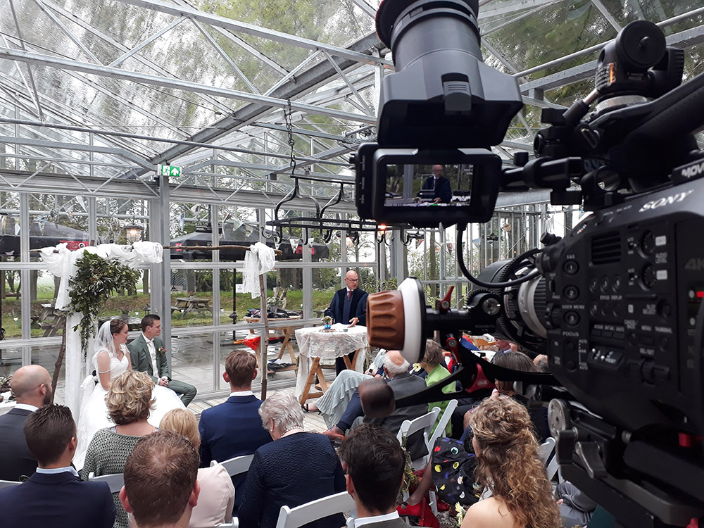 bruiloft livestream registratie video opname huwelijksvideo