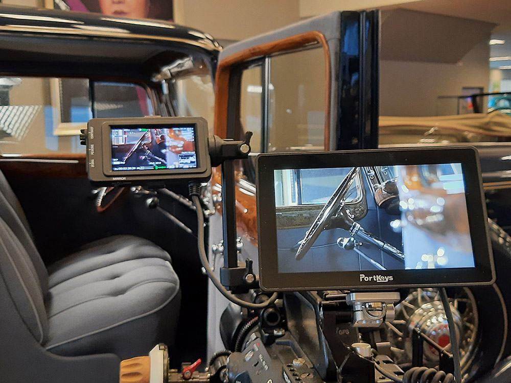 museum oude auto detail filmopnames video content laten maken